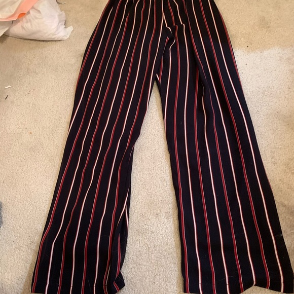 Striped Brandy Melville Flowy Pants - Picture 2 of 4